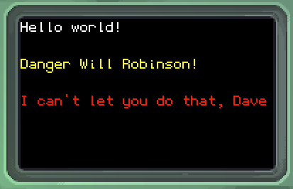 Multitool debug screen